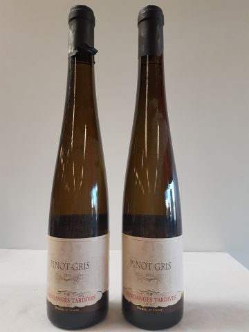 null 2 bouteilles (50 cl) de Pinot Gris, Vendanges Tardives, 2013