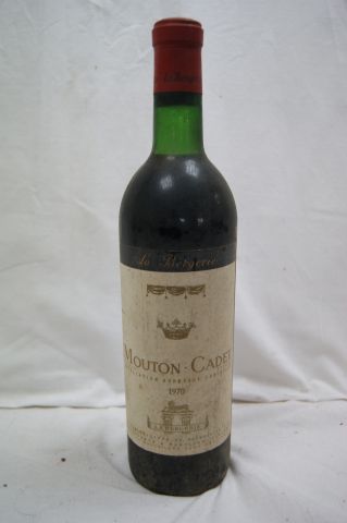 null 1 bouteille de Mouton Cadet, La Bergerie, 1970 (els,LB)