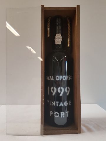 null COFFRET BOIS d'1 Porto Royal Oporto Vintage 1999