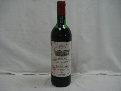 null 1 bouteille de Pauillac, Château Grand-Puy-Lacoste, 1981 (B).