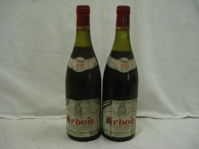null 2 bouteilles d'Arbois, Vignu Saint Jean, 1983 (els,B)