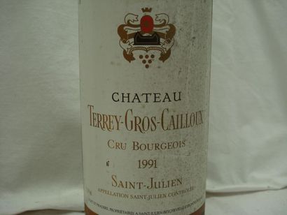 null 2 bouteilles de Saint-Julien, Château Terrey-Gros-Caillou, 1991. (els)