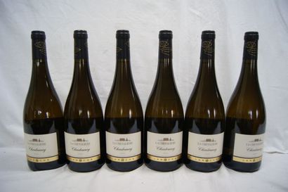null 6 bouteilles de Chardonnay, La Chevalière, 2016.