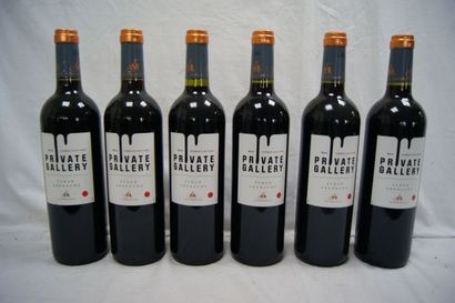 null 6 bouteilles de vin du Luberon, Private Gallery, 2014.