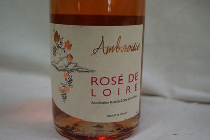 null 6 bouteilles de Rosé de Loire, Ambroisie, 2013.