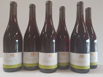 null 6 bouteilles de Broully, Cru du Beaujolais, Claude Théodore, 2014
