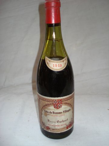 null 1 bouteille Côte de Beaune Villages, Pierre Ouchart, 1949 (B,ela)