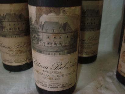 null 5 bouteilles de Château Bel-Air (esa, B)