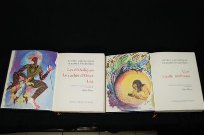 null Barbey d'Aurevilly "Oeuvres fantastiques" Tomes 1 et 2. Nouvelle Libraire de...