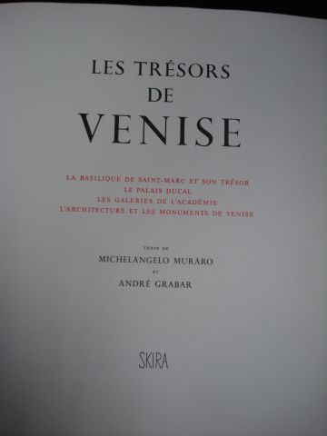 null Muraro et Grabar "Les Trésors de Venise" Skira, 1963.