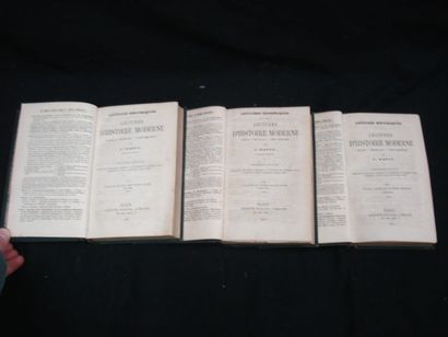 null RAFFY "Lectures d'histoire moderne" Auguste Durand à Paris, 1866. 3 volumes....