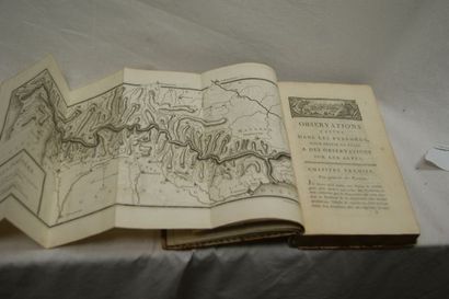 null Raymonde Carbonnières "Observations dans les Pyrénées" Paris, Belin, 1789. Avec...