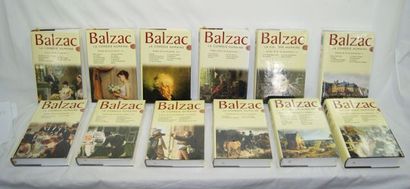 null BALZAC "Oeuvres complètes" France Loisirs, 1999. 12 volumes. (Etat neuf, certains...