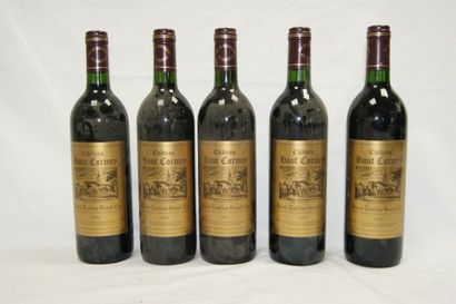 null 5 bouteilles de Saint Emilion Grand Cru, Château Haut Cormey, 1993.