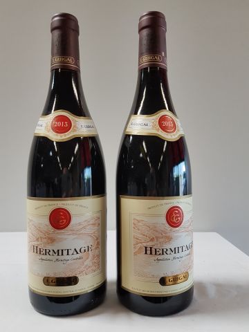null 2 bouteilles Hermitage Rouge, E. Guigal, 2013