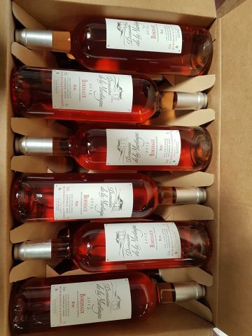 null 12 bouteilles de Bordeaux Rosé Sec, Domaine de la Martingue, Didier Arnaud,...