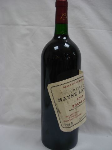 null Un magnum de Bordeaux, Château Mayne Laborie ,2007.es décollée et lb