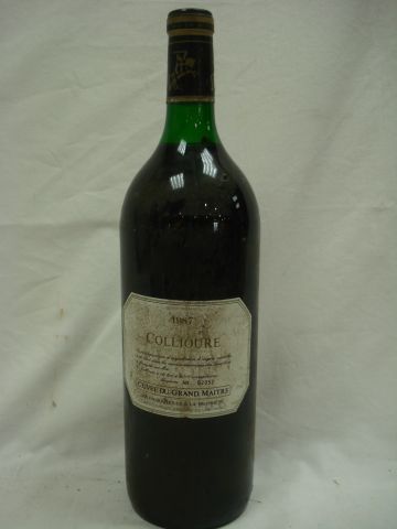 null Un magnum de Collioure, Cuvée du grand Maître ,1987.es et lb