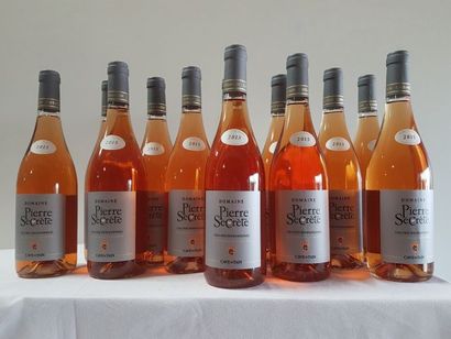 null 12 bouteilles Domaine des Pierres Secrètes, Rosé Sec, Collines Rhodaniennes,...
