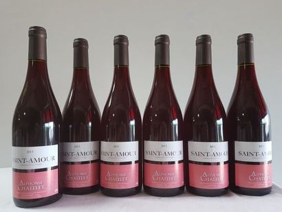 null 6 bouteilles de St Amour, Cru du Beaujolais, Alphonse Chatelet, 2015