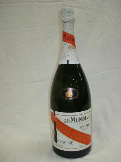 null Magnum de champagne Mumm, Cordon Rouge, 1962. (niveau bas)