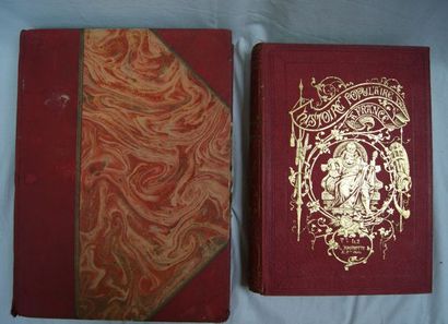 null Lot de 2 livres : Léo CLARETIE "Lettres de Mme de Sévigné" Paris, Boivin, 1928...