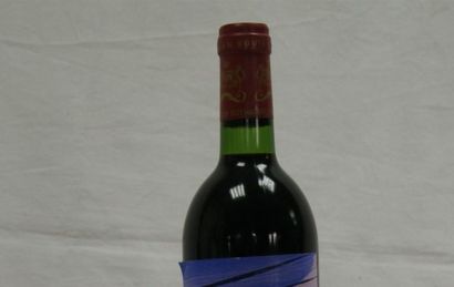 null 1 bouteille de Château Mouton Rothschild, 1980 (LB, étiquette légèrement dé...