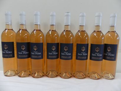 null 8 bouteilles de Provence Rosé, Domaine San Peïre, Propriétaire Muriel Calmes...