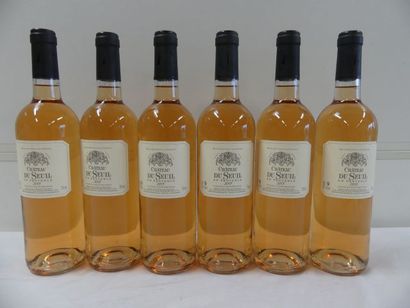 null 6 bouteilles de Château du Seuil en Provence, Côteaux d'Aix en Provence Rosé,...