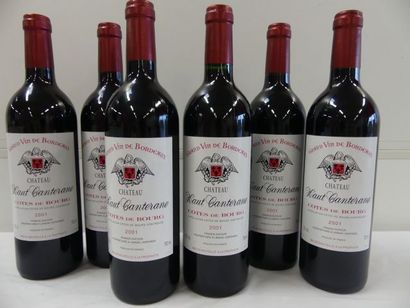 null 6 bouteilles de Côtes de Bourg, Château Haut Canterane, Propriétaire Franck...