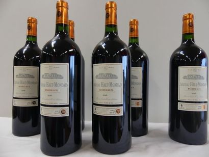 null 6 MAGNUMS de Château Haut Mondain, Bordeaux, Charles Yung et fils, 2016