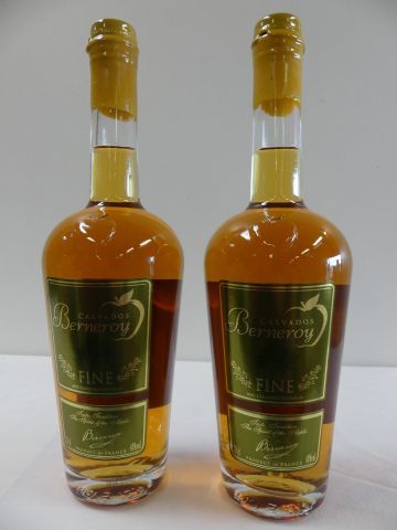 null 2 bouteilles de Calvados Berneroy, Fine Calvados, 40 % vol. , 70 cl