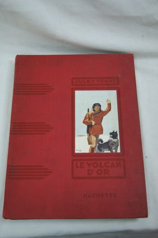 null Jules VERNE "Le Volcan d'Or" Hachette, 1937.