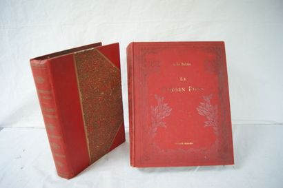 null BALZAC Lot de 2 livres : Eugénie Grandet / Le cousin Pons. Paris, Gedalge.