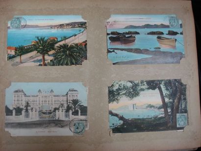 null Ensemble de cartes postales anciennes ( de 1900 à 1930), essentiellemnent animées...