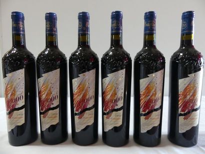 null 6 bouteilles de Côtes du Marmandais, "Sélection 2000", Cuvée 1998