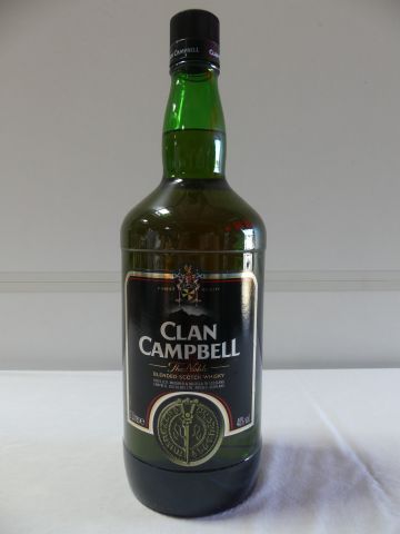 null Flacon de 200 cl de Whisky Clan Campbell The Noble Blended Scotch Whisky