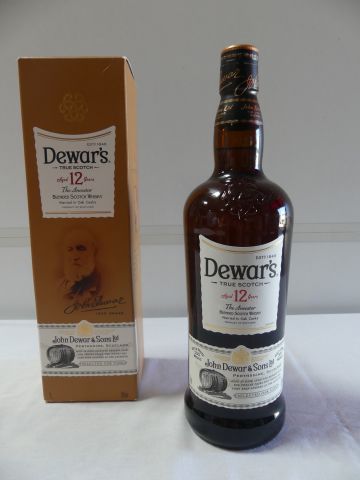 null Coffret d'1 Whisky 100 cl Dewar's-True, 12 ans d'âge, The Ancestor, Married...