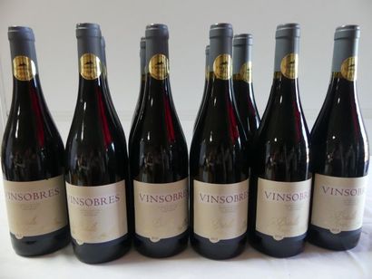 null 12 bouteilles de Vinsobres, La Batailles de Anges, Le Club des Vignerons, 2...