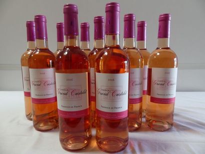 null 12 bouteilles Domaine du Grand Castelet Provence Rosé des Alpilles 2016
