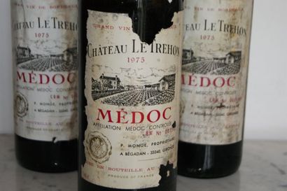null 3 Magnums de Médoc, Château Le Théhon, 1975 (esa, LB et B)