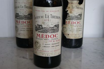 null 3 Magnums de Médoc, Château Le Théhon, 1975 (esa, LB et B)