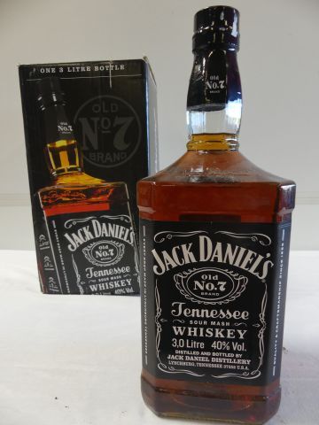 null Coffret d'1 Whisky Vieux 300 cl Jack Daniel OLD N°7 40 % vol.