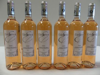 null 6 bouteilles de Provence Rosé, Thomas Carteron, L'Elégance, Cuvée sélectionnée,...