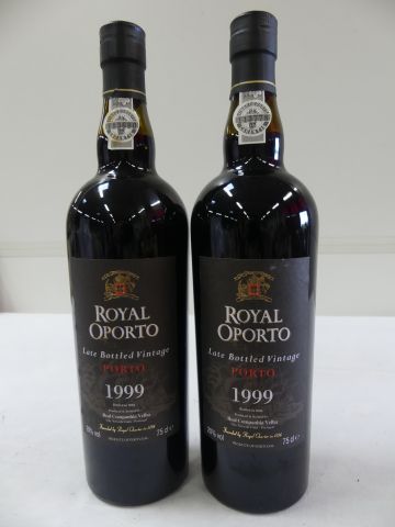 null 2 bouteilles de Porto Royal Oporto Late Bottled Vintage 1999