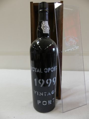 null Coffret Bois d'1 bouteille de Porto Royal Oporto Vintage, 1999