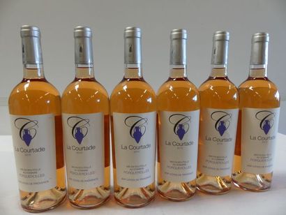 null 6 bouteilles de Provence Rosé, Domaine de La Courtade à Porquerolles, 2015