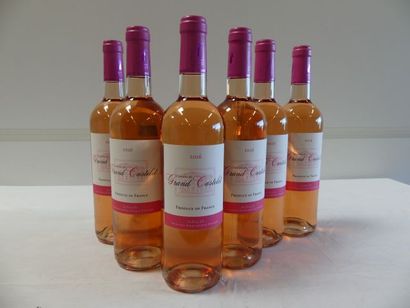 null 6 bouteilles de Rosé, Domaine du Grand Castelet, Les Alpilles, 2016