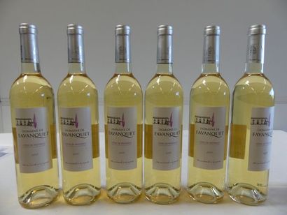 null 6 bouteilles de Provence Blanc, Domaine de Favanquet, 2015