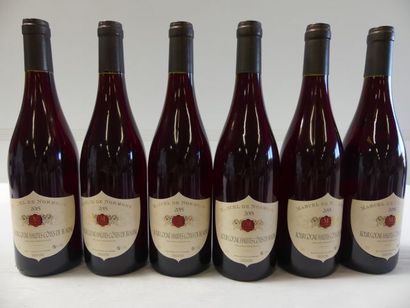 null 6 bouteilles de Bourgogne Hautes Côtes de Beaune, Marcel de Normont, 2015